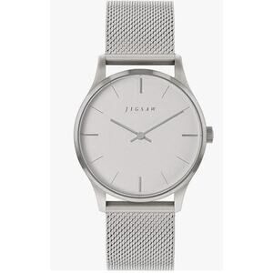 Jigsaw Women's Analogue Classic Quartz Watch SS Strap JG4001 Silver